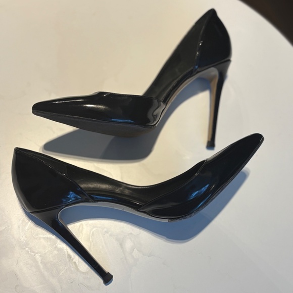 Black patent designer pumps 38 - Picture 5 of 6